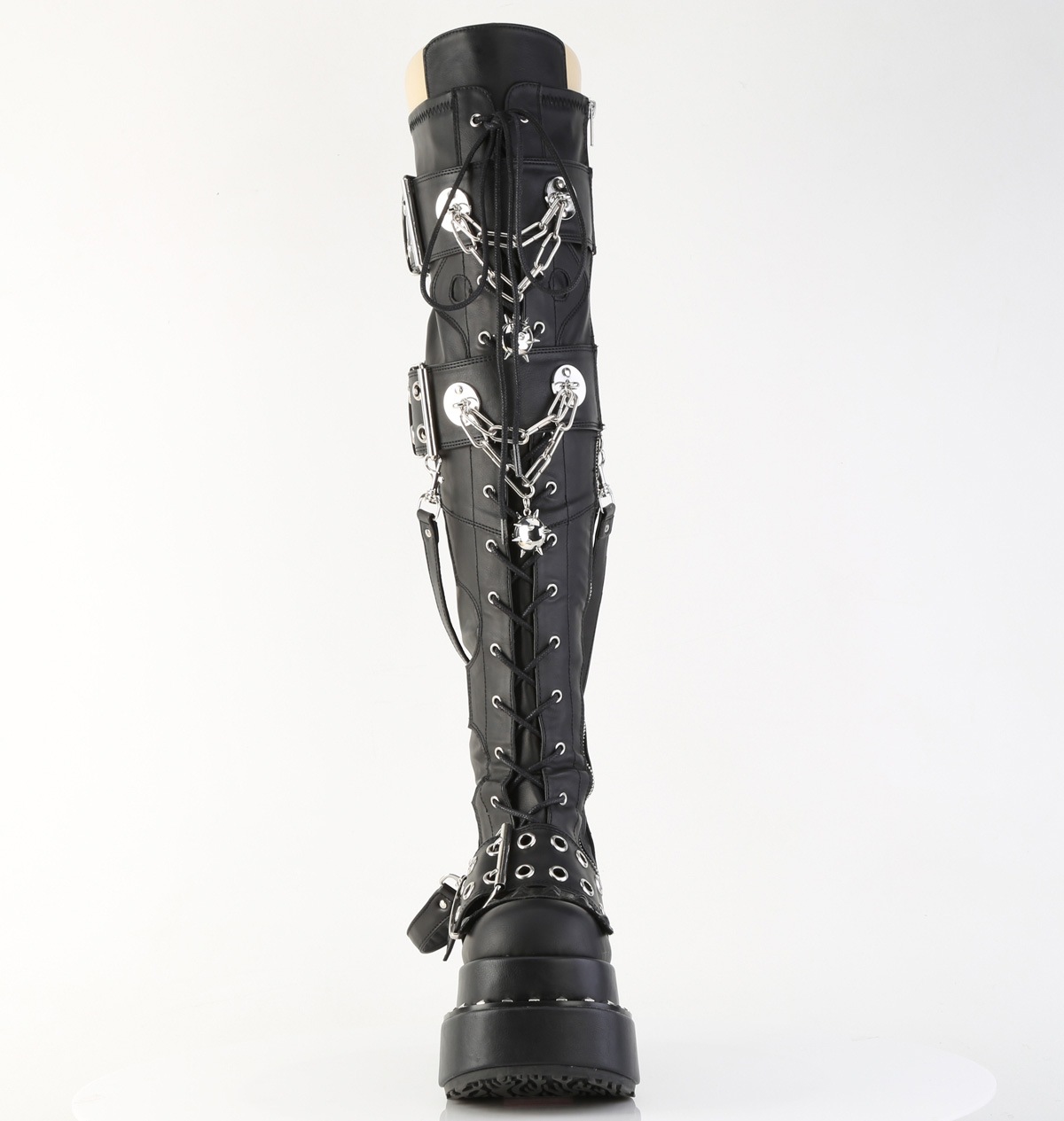 Demonia(�ǥ�˥�) BEAR-316 ���쥪���С��ˡ��֡��� �ԥ�ߥåɥ����å� ���ѥ����ܡ�����㡼�� �������� ������ZIP �Ĥ�ä���������