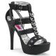 Pleaser Pink Label TEEZE-42W ���ȥ�åԡ� T���ȥ�å� ���������Хå�������� �֥�å� 5 3/4inch Heel, 1 3/4inch PF������