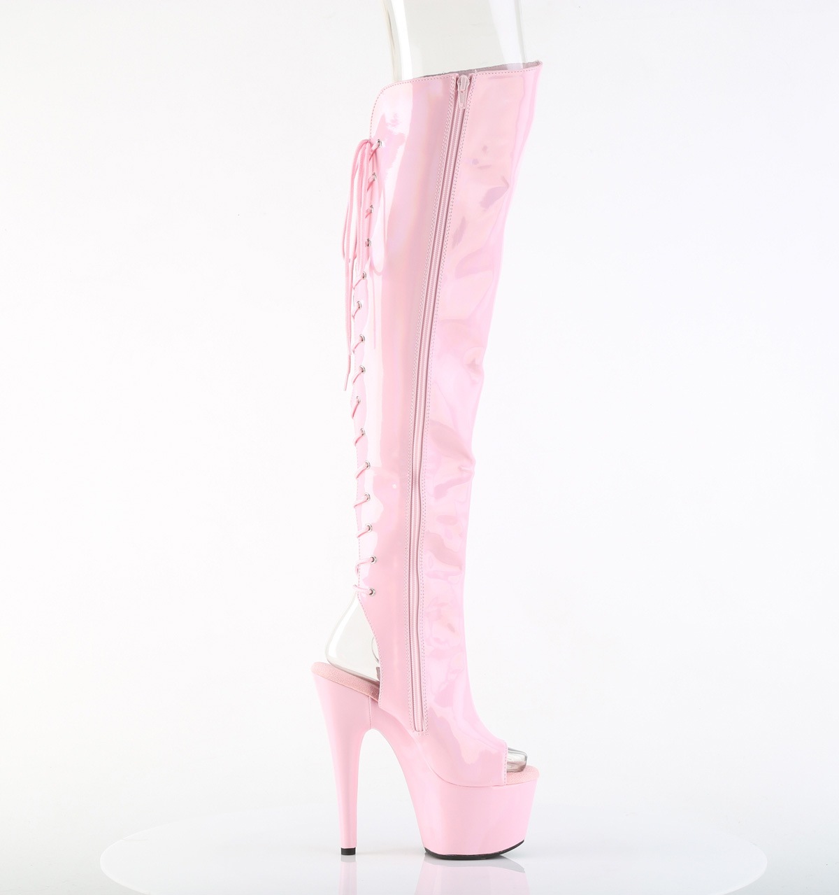 Pleaser(�ץ꡼����) ADORE-3019HWR �����ץ�ȥ����ҡ��� �Хå��졼�����쥪���С��ˡ��֡��� �٥ӡ��ԥ󥯥ۥ�������