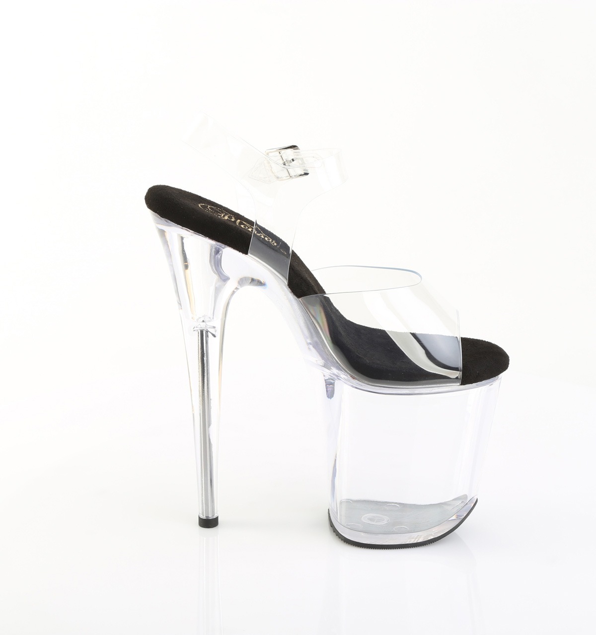 Pleaser(�ץ꡼����) FLAMINGO-808PREM ���󥯥륹�ȥ�å׸��쥵����� 8�����(��20cm)�ҡ��� ���ꥢTPU-�֥�å������ꥢ������