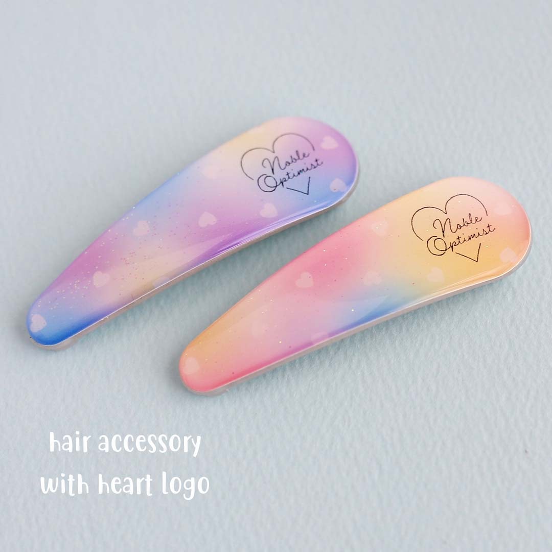 ヘアピンロゴハートグラデ
