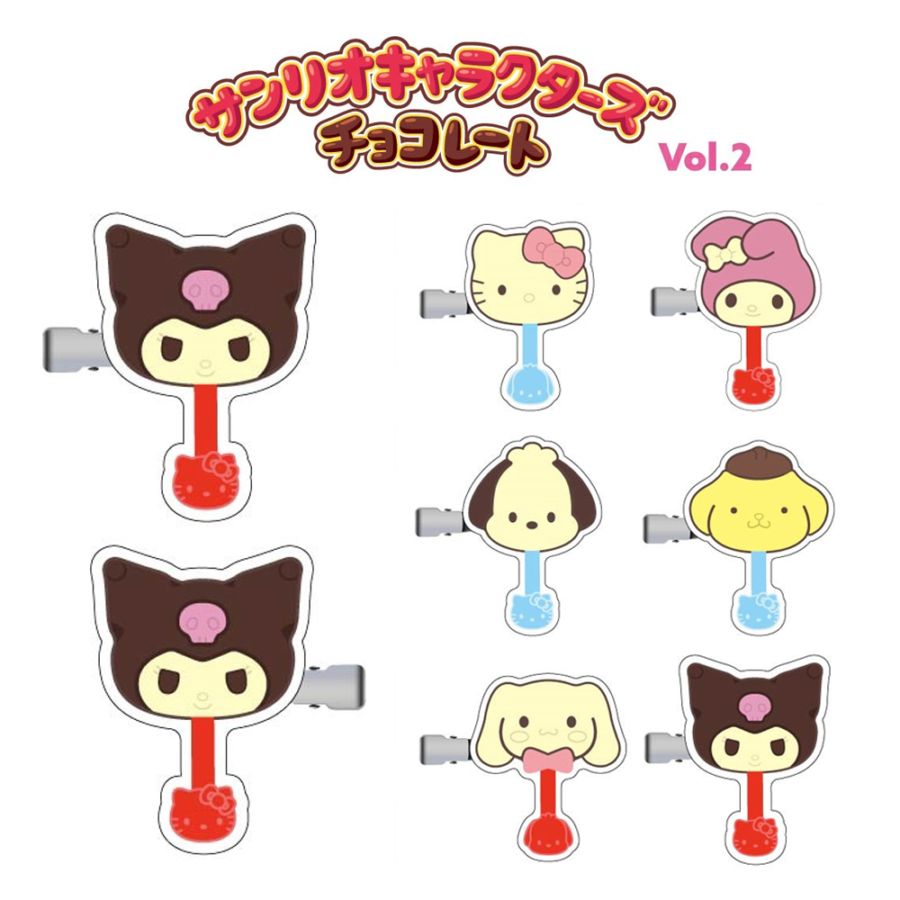 サンリオチョコレート ヘアクリップ Vol.2