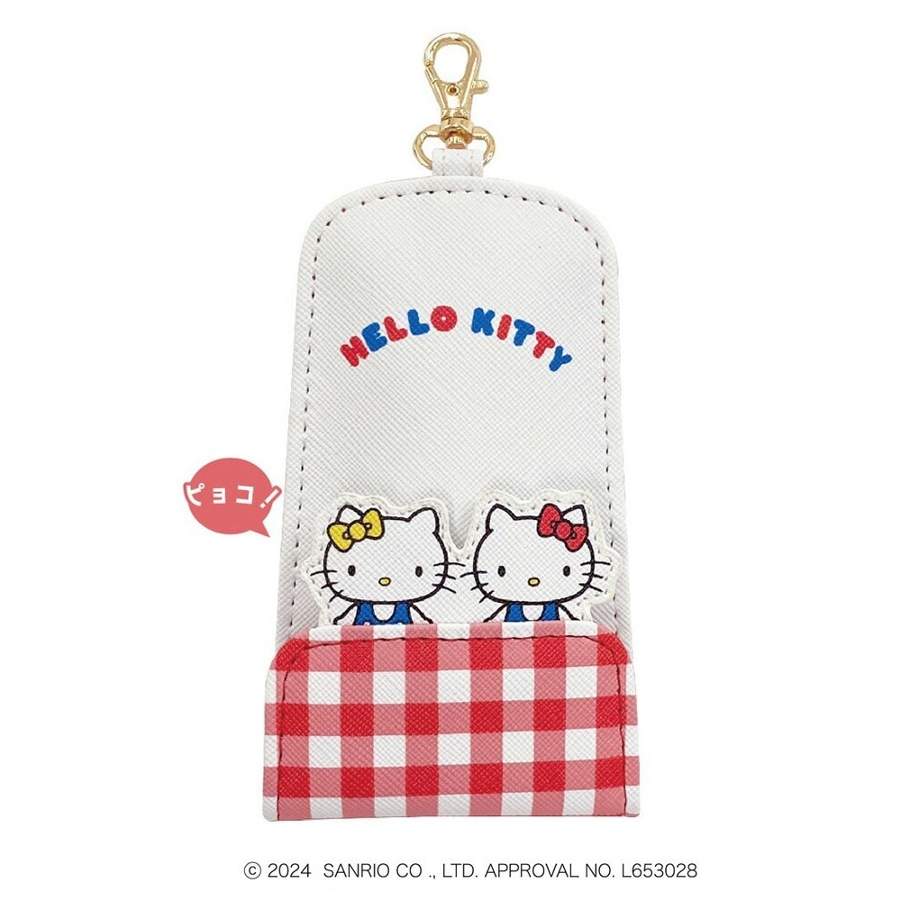 サンリオキャラクターズ リール付きキーケース