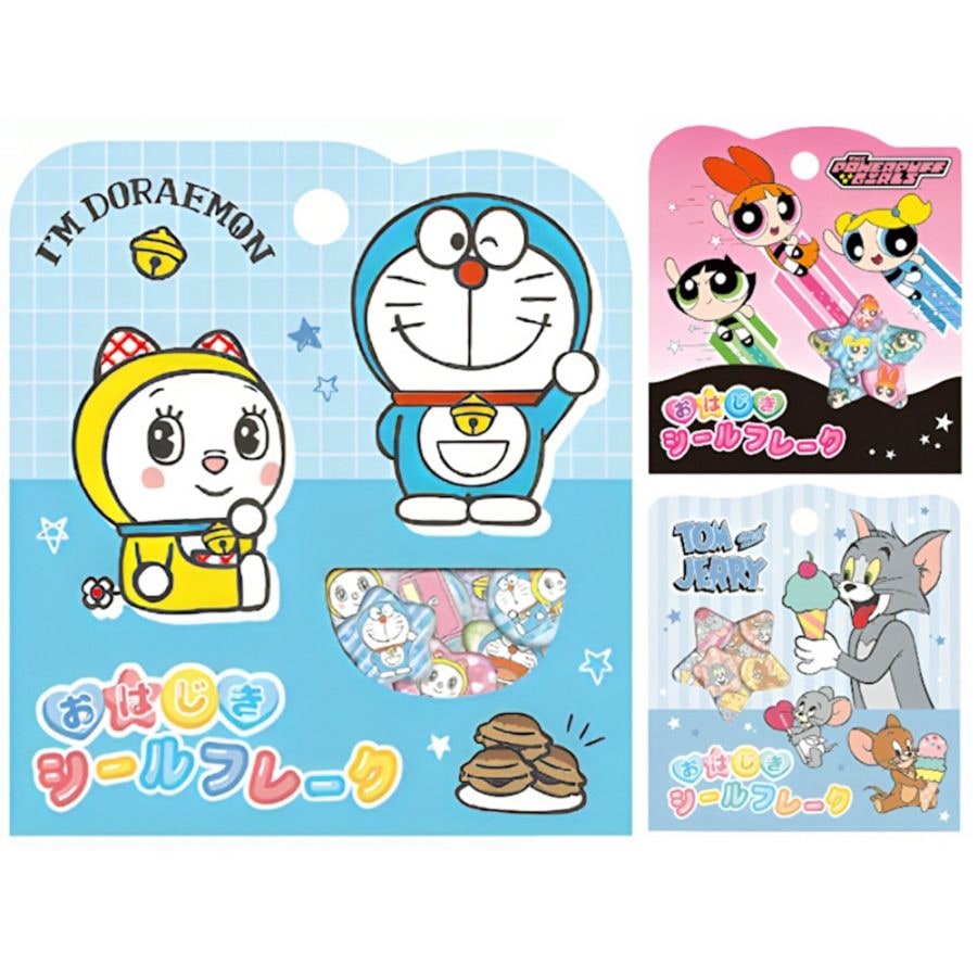 キャラクター おはじきシール