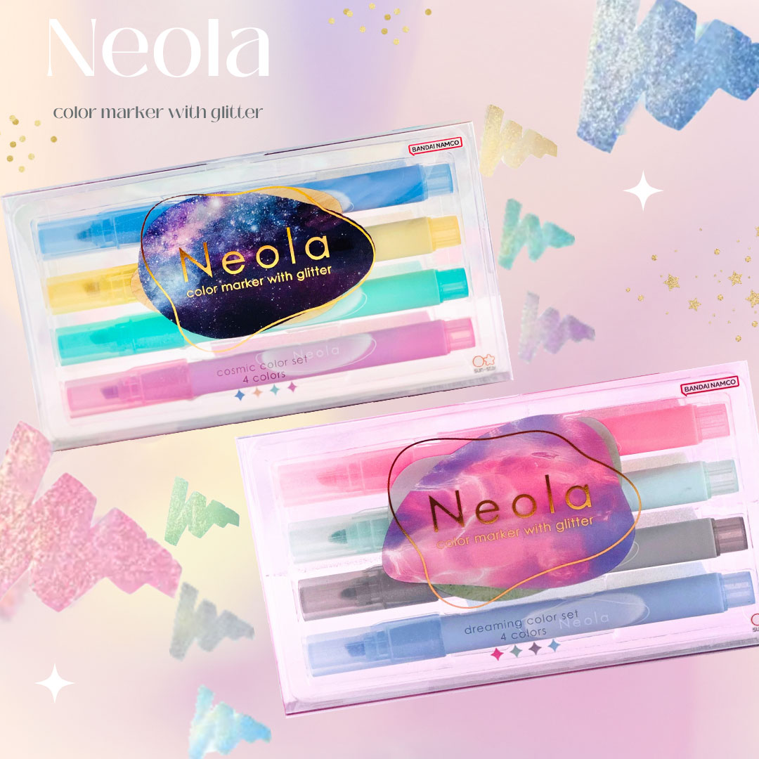 ラメマーカー Neola ネオラ 4本セット