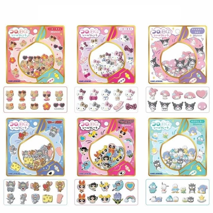キャラクター コロふわシールフレーク