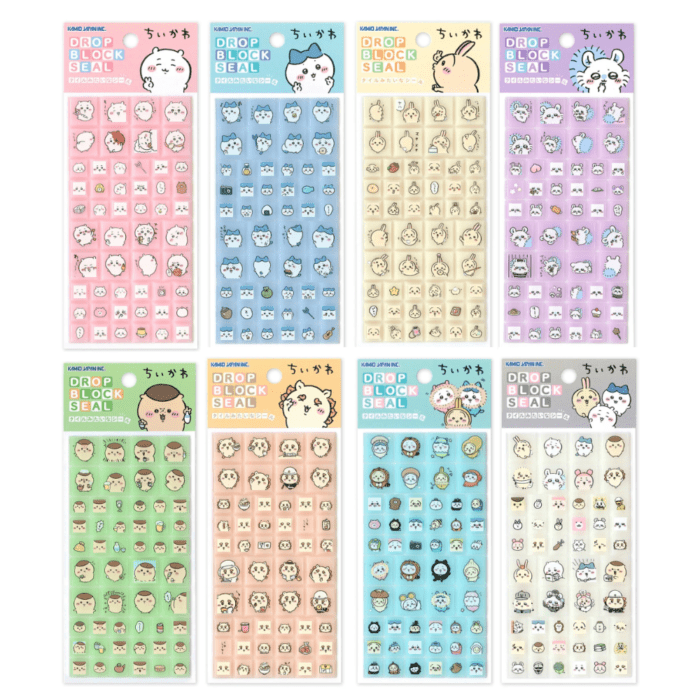 ちいかわ ドロップブロックシール