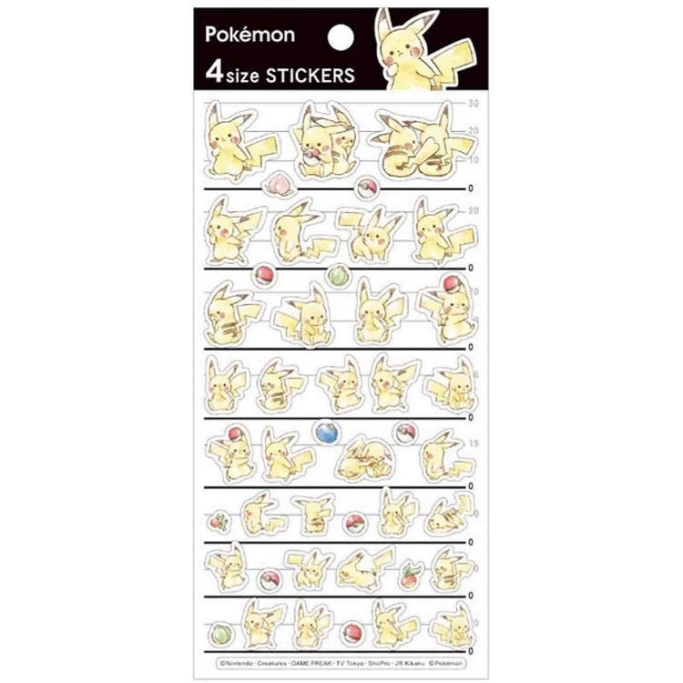 ポケモン 4サイズステッカー