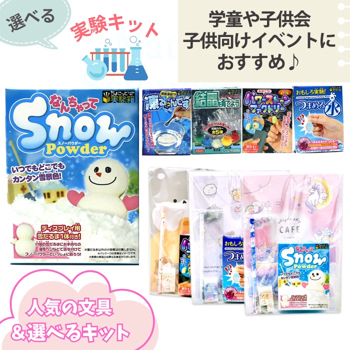 選べる実験キット＆おまかせ文具セット | 1,000円以下 | プリーズ