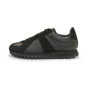 GERMAN TRAINER  LEATHER TRAIL BLACK