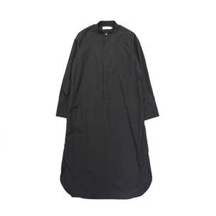 High Count Broad Long Cuff Pullover Dress