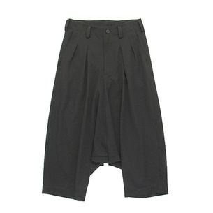 WOOL GABARDINE 2TUCK SAROUEL PANTS