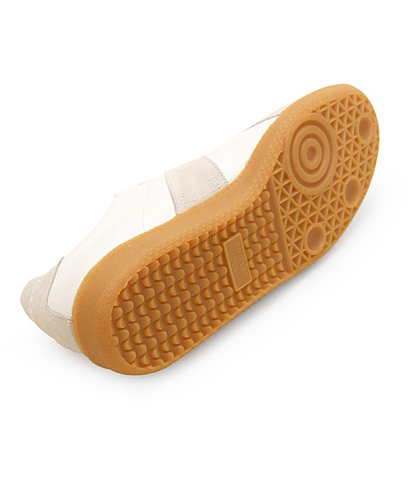 GERMAN TRAINER ALL LEATHER WHITE / TRANSPARENT