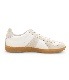 GERMAN TRAINER ALL LEATHER WHITE / TRANSPARENT