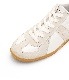GERMAN TRAINER ALL LEATHER WHITE / TRANSPARENT