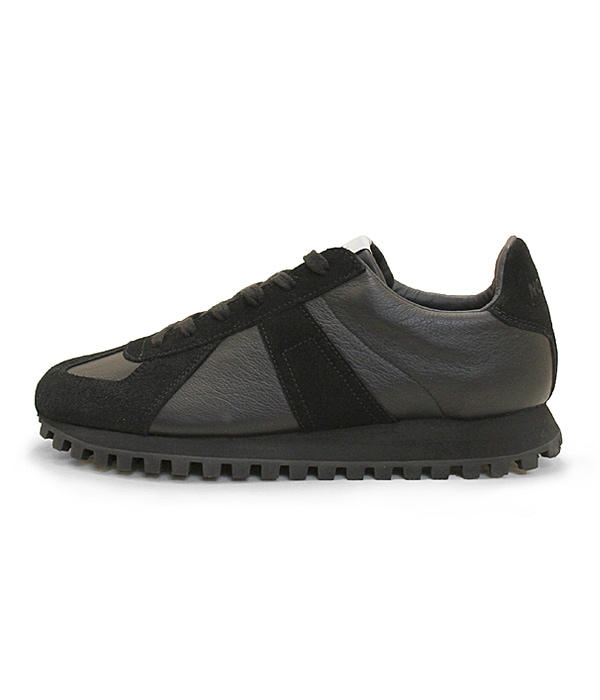 GERMAN TRAINER  LEATHER TRAIL BLACK