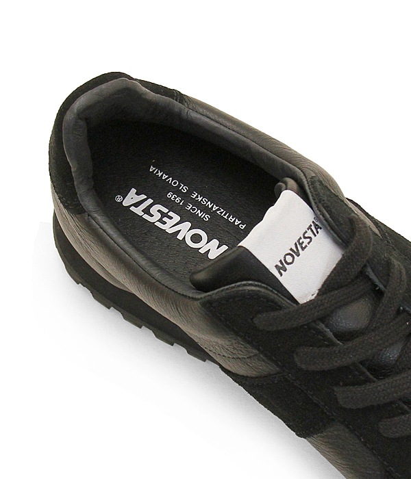 GERMAN TRAINER  LEATHER TRAIL BLACK