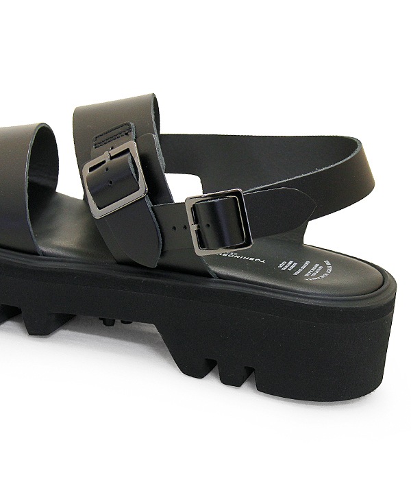 S.S. BELT SANDALS ��TWEETY SOLE��BLACK