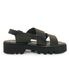 S.S. BELT SANDALS ��TWEETY SOLE��BLACK