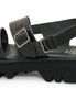 S.S. BELT SANDALS ��TWEETY SOLE��BLACK
