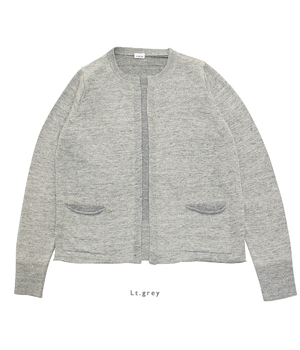 Silk Planteing Linen Cardigan