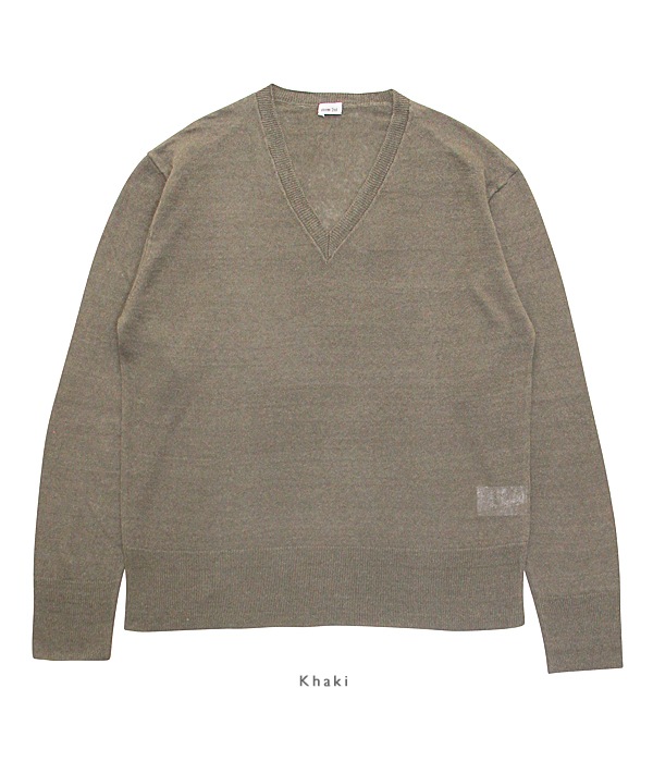 V-neck Jumper��Fine Linen��