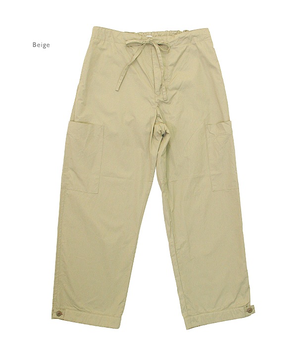 eleven2nd カーゴパンツ eleven 2nd カーゴパンツ (Fine Cotton Poplin Cargo Pants / Beige)