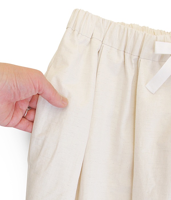 Cotton Linen Tuck PT