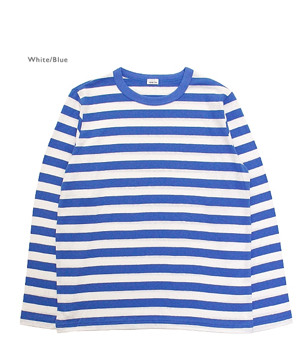 �ں����١�Cotton Border Jersey Long T-shirt