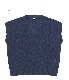 eleven 2nd | Linen Cotton Moss Stitchs V-neck Slipover