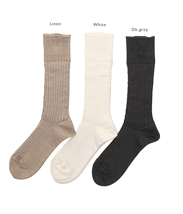 eleven 2nd | Lace Rib Socks