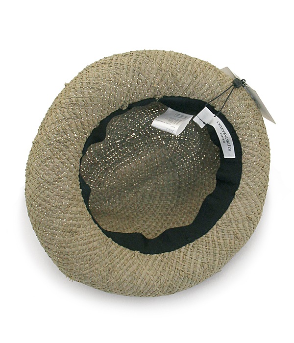 RAFFIA BRETON HAT 