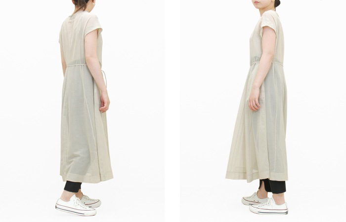 40%OFF<br>Nude Paneled Dress