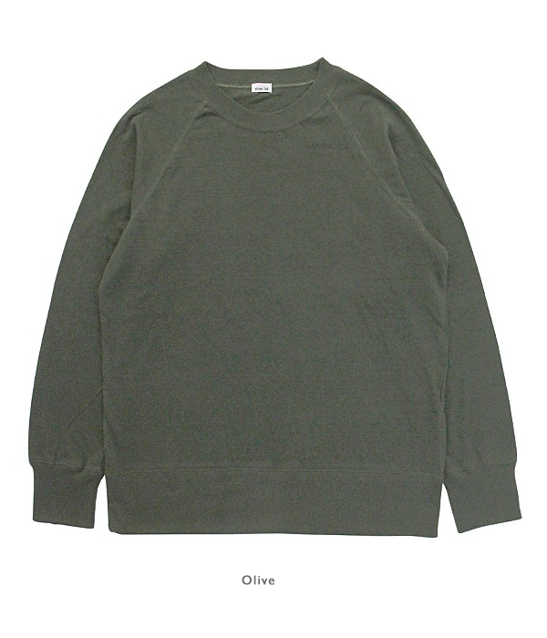 eleven 2nd | Plain Cotton Jersey Raglan T-shirt