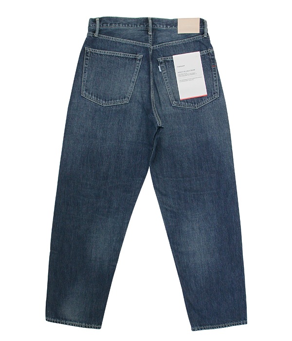 Selvage Denim Five Pocket Tapered Pants DARK FADE (UNISEX)