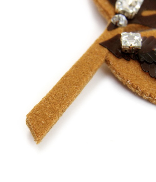 50%OFF leaf brooch