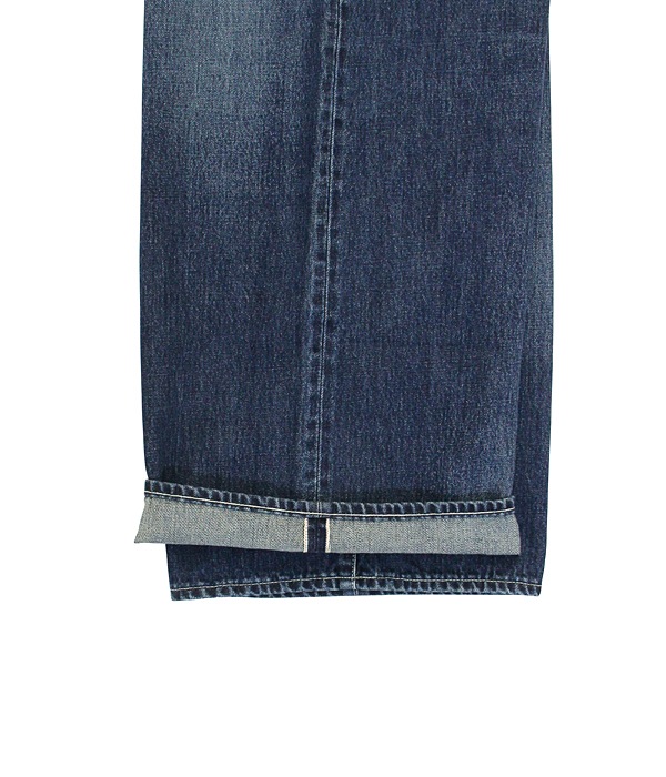 Selvage Denim Belted Pants DARK FADE (Unisex)
