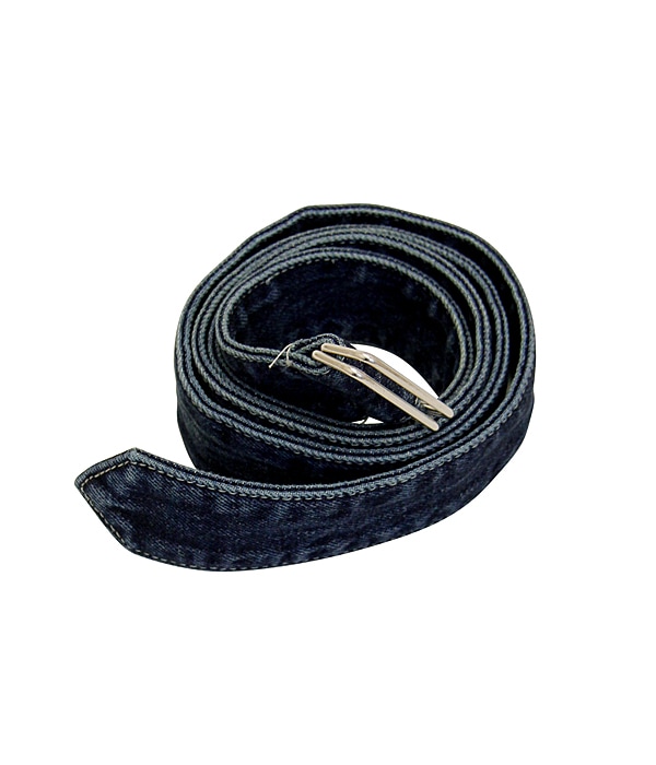 Selvage Denim Belted Pants DARK FADE (Unisex)