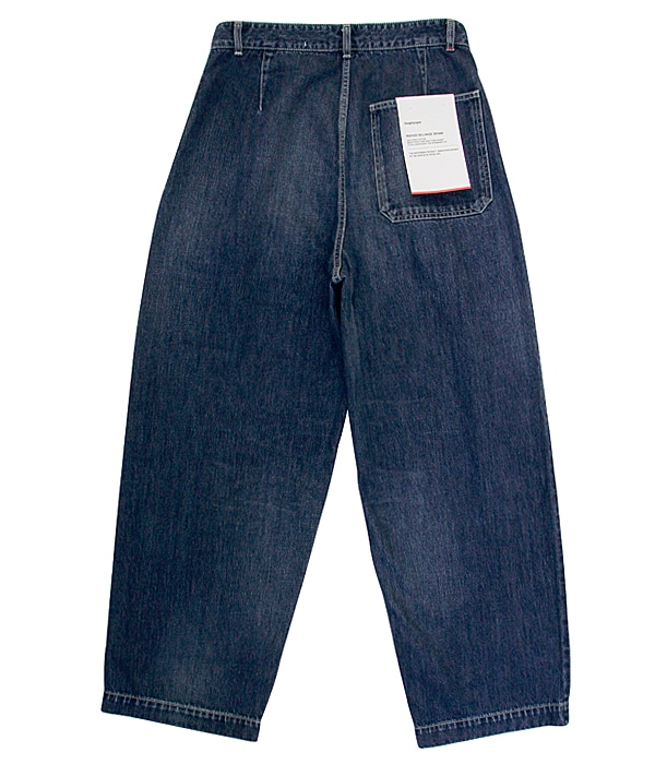 Selvage Denim Belted Pants DARK FADE (Unisex)