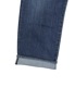 Selvage Denim Five Pocket Wide Straight Pants-DARK FADE-(UNISEX)