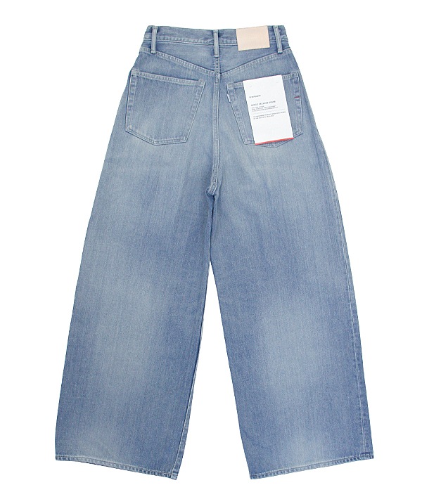 Selvage Denim Two Tuck Wide Pants