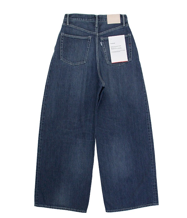 Selvage Denim Two Tuck Wide Pants