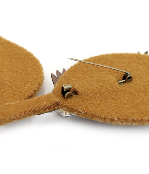 50%OFF leaf brooch
