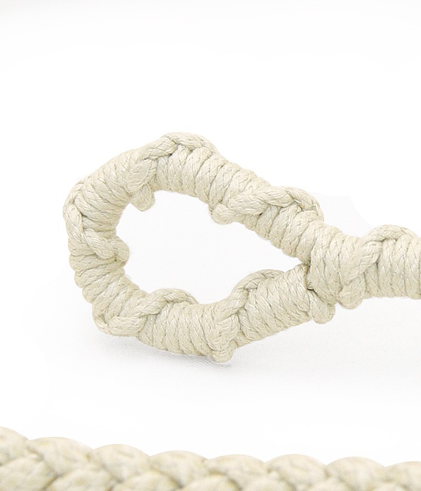 BRAIDED BELT
