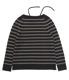 40%OFF boat neck border knit
