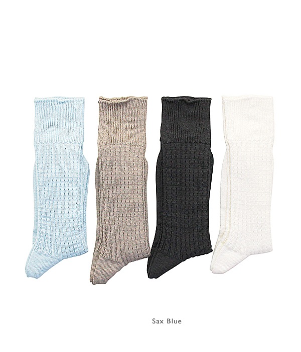 Lace Rib Socks