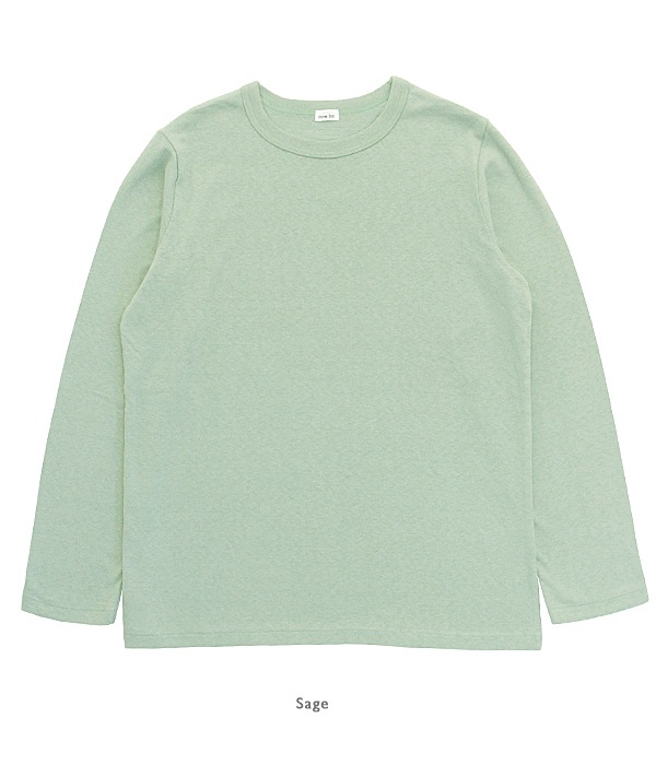 �ں����١�eleven 2nd | Plain Cotton Jersey Long T-shirt