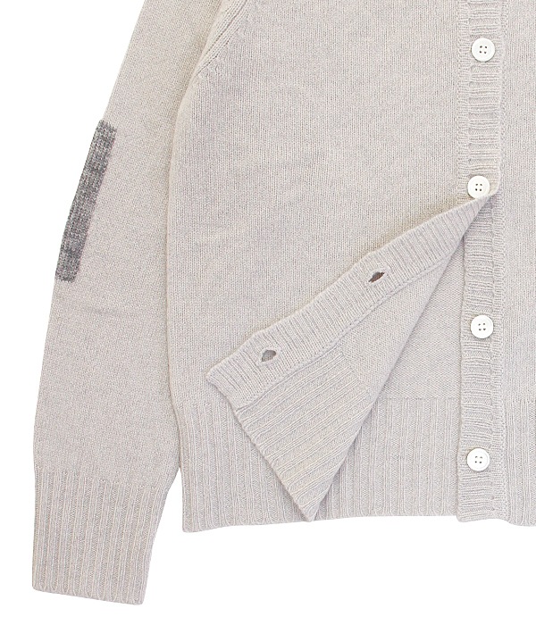 Elbow Patch RN Cardhigan��Australlian Lambs Wool)
