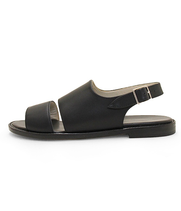 BACK BELT SANDALS ��LEATHER SOLE��