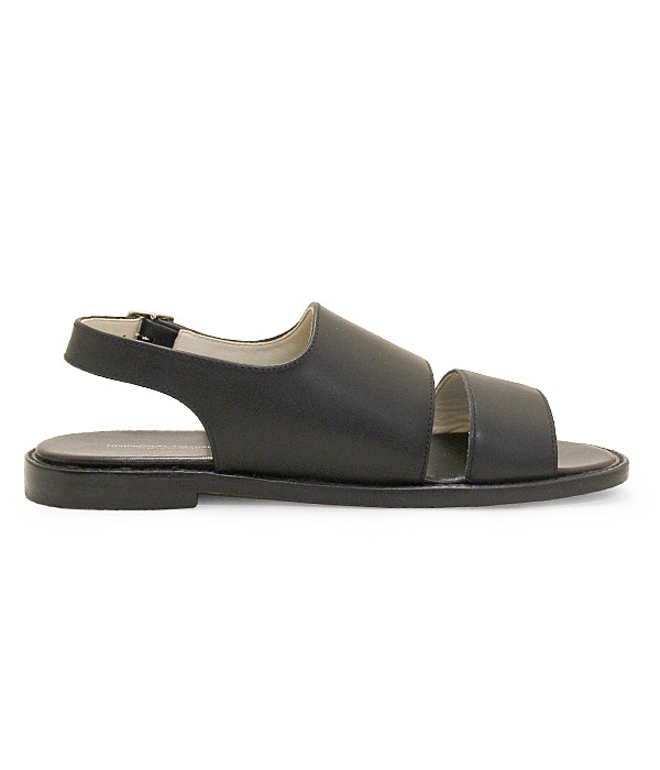 BACK BELT SANDALS ��LEATHER SOLE��